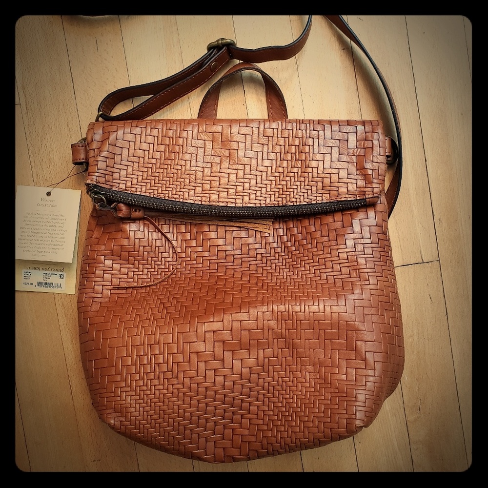 Patricia Nash Woven Luzille backpack